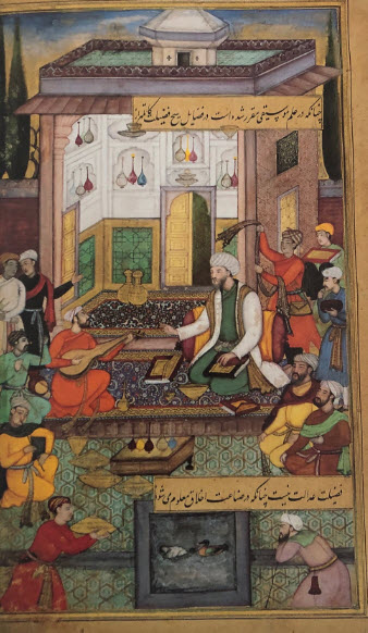 music art paintings al-tusi aga khan mughal